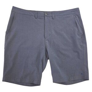 7Diamonds Mens Momentum Performance Shorts 38 Charcoal Gray